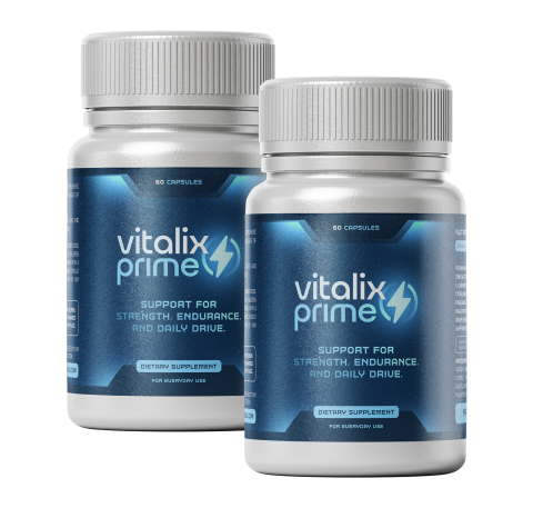Two Vitalix Prime bottles